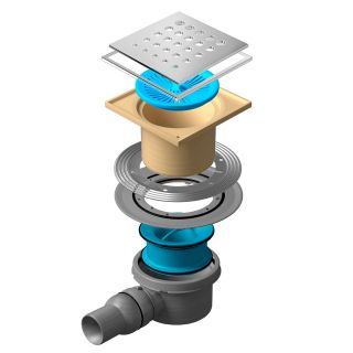 Душевой трап Confluo Standard Drops 1 Mask